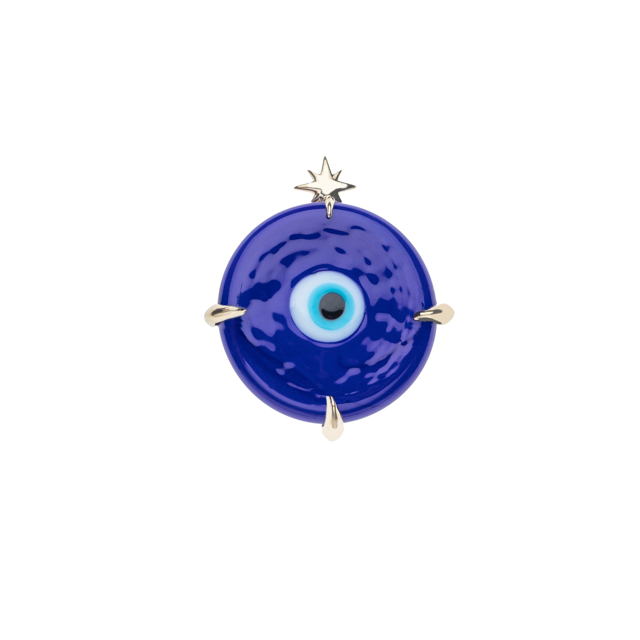 PROTECT Evil Eye & Northstar 10k Pendant