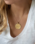 VIRGO JW Zodiac Pendant Coin - Aug 23 - Sep 22