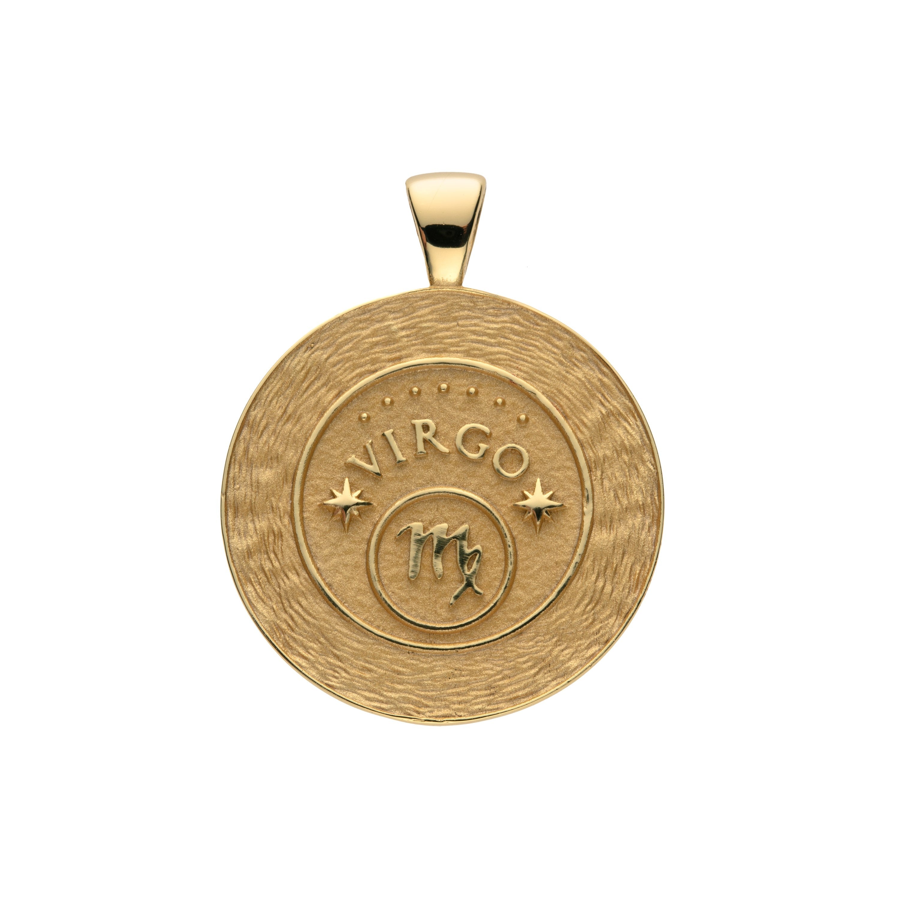 VIRGO JW Zodiac Pendant Coin - Aug 23 - Sep 22